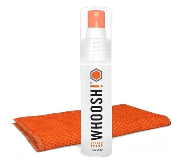 Whoosh Go - spray do czyszczenia ekranów 30ml + ściereczka WHOO1FG30ENFR - 1244654 - zdjęcie